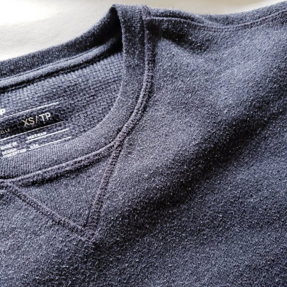 🔴 3/$40 - Gap Crewneck Sweatshirt/Jumper - Grey - Picture 3 of 4
